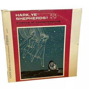 Hark, Ye Shepherds! Carols At Christmastide (Vinyl, 1960) Vanguard VSD-2078 NM